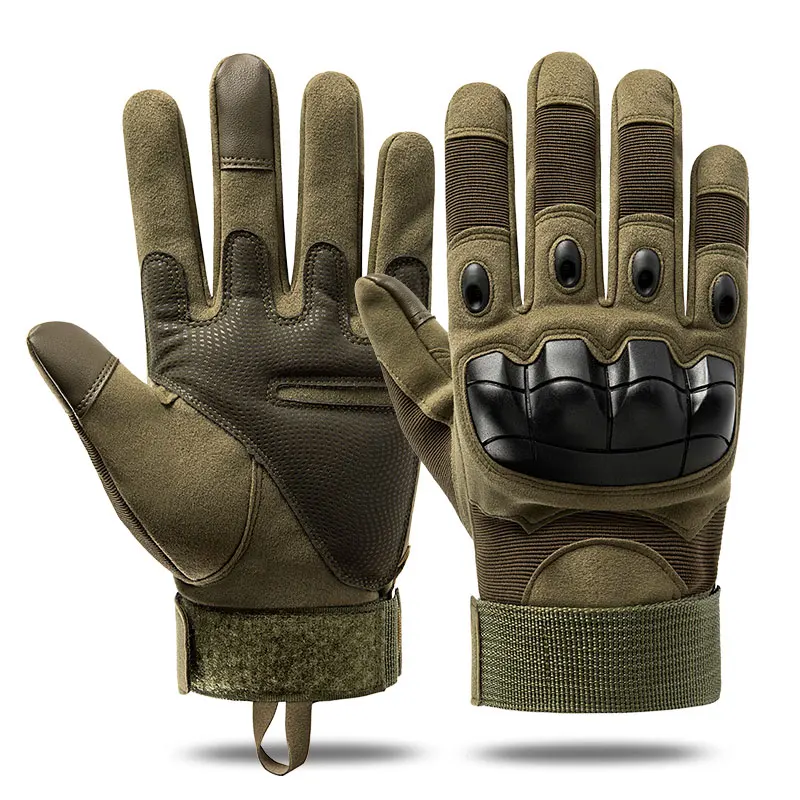 tactical gloves DZ908 motorcycle racingg full finger wholesale custom training military sports horseriding hunting gloves