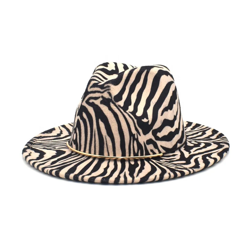Men and Women Flat Top Hat Autumn British Woolen Hat Felt Hat