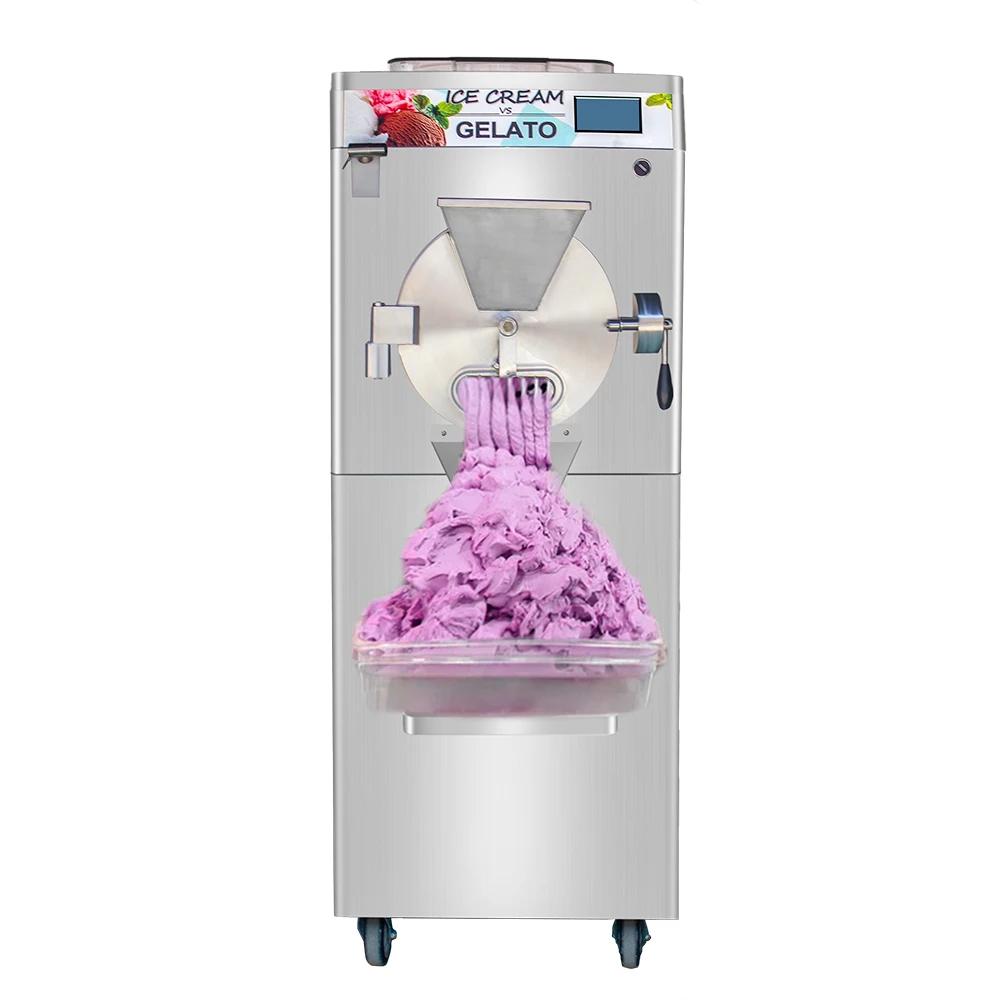 Latest chinese products italian hard ice cream machine batch freezer small 15 lt batch freezer
