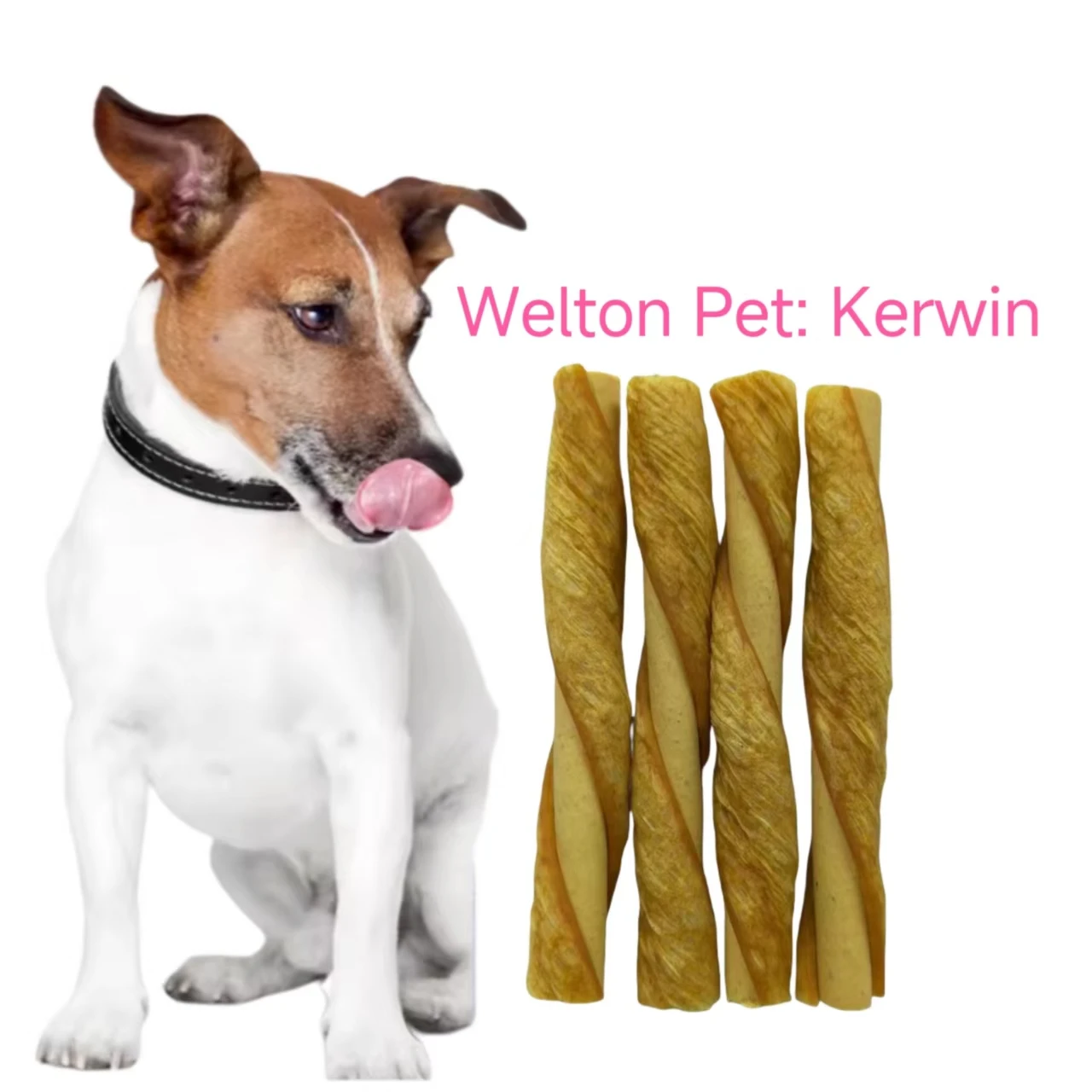 New OEM Pet Food Stick Wholesale Strawberry Flavor Soft And Chewy Dog Treats Premium Pet Dog Molar Snack For Dental Chews