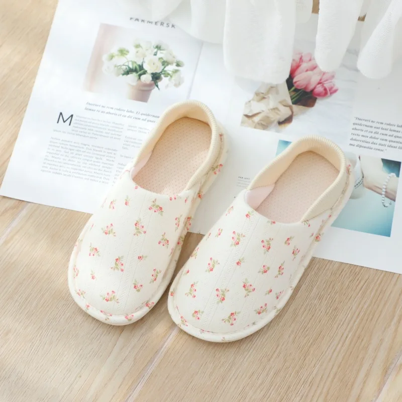 confinement shoes heel wrap platform type non-slip indoor home spring and autumn lightweight breathable maternal slippers