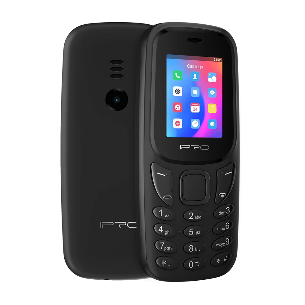 1.77inch Cheap price 3310 mobile phone IPRO A21mini 32MB+32MB OEM ODM FM Radio Multi Language Vibration Bar Feature Phone