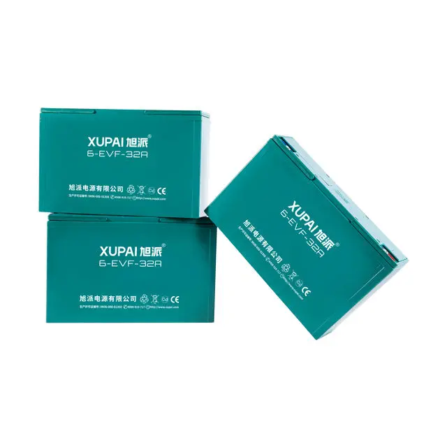 XUPAI 6 evf 32 battery 12V 32ah for electric
