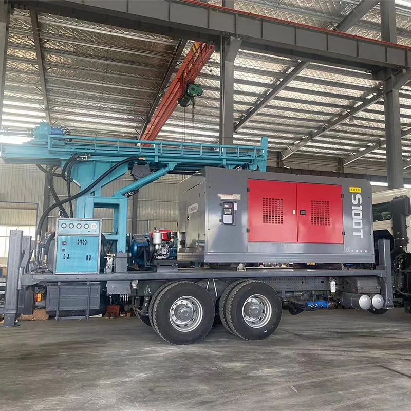 Hole Diameter 2000mm Drill Depth 220m Reverse Circulation Truck Mounted Water Well Drilling Rig