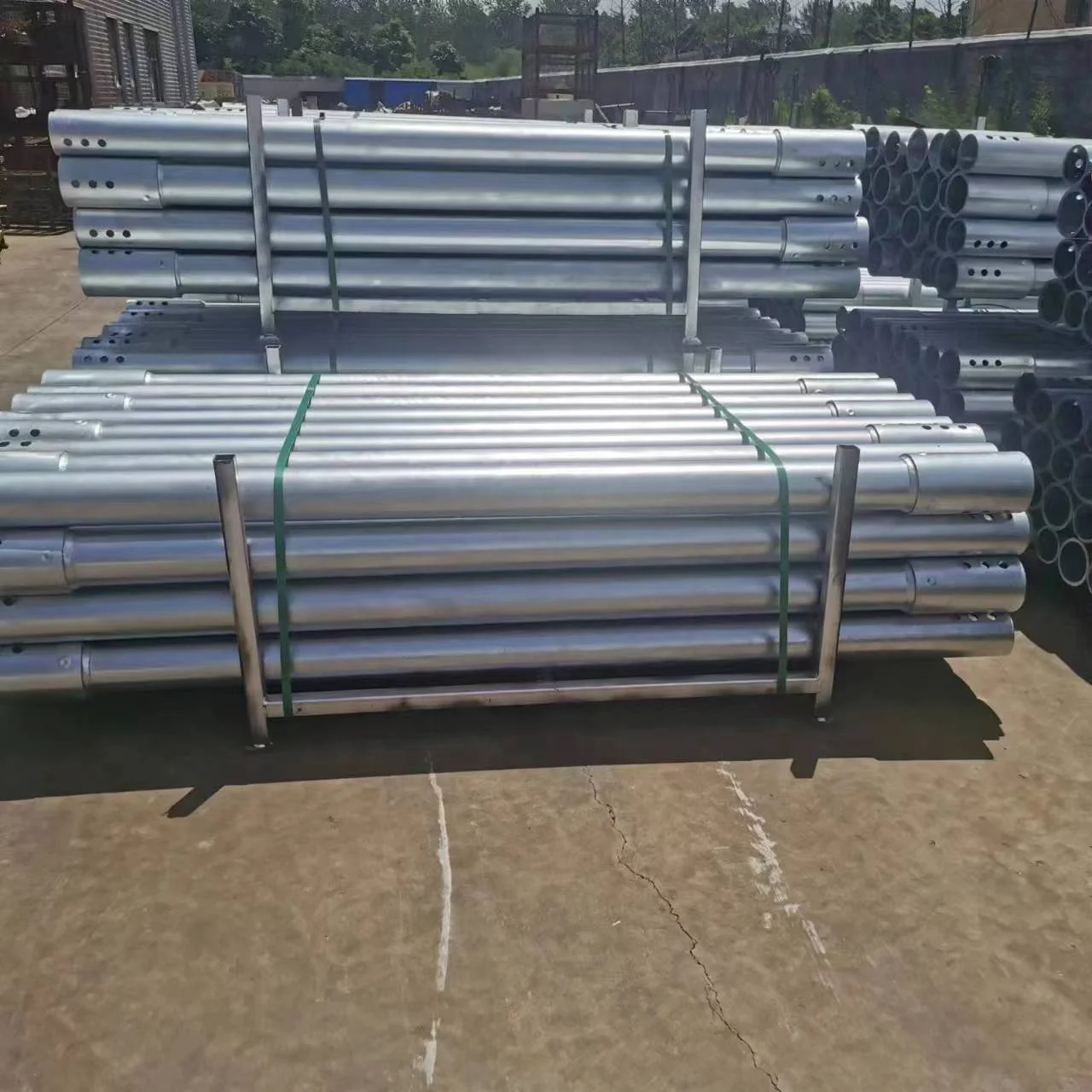 Low Price And High Quality Ground Spiral Pile Or Ground Anchor Foundation