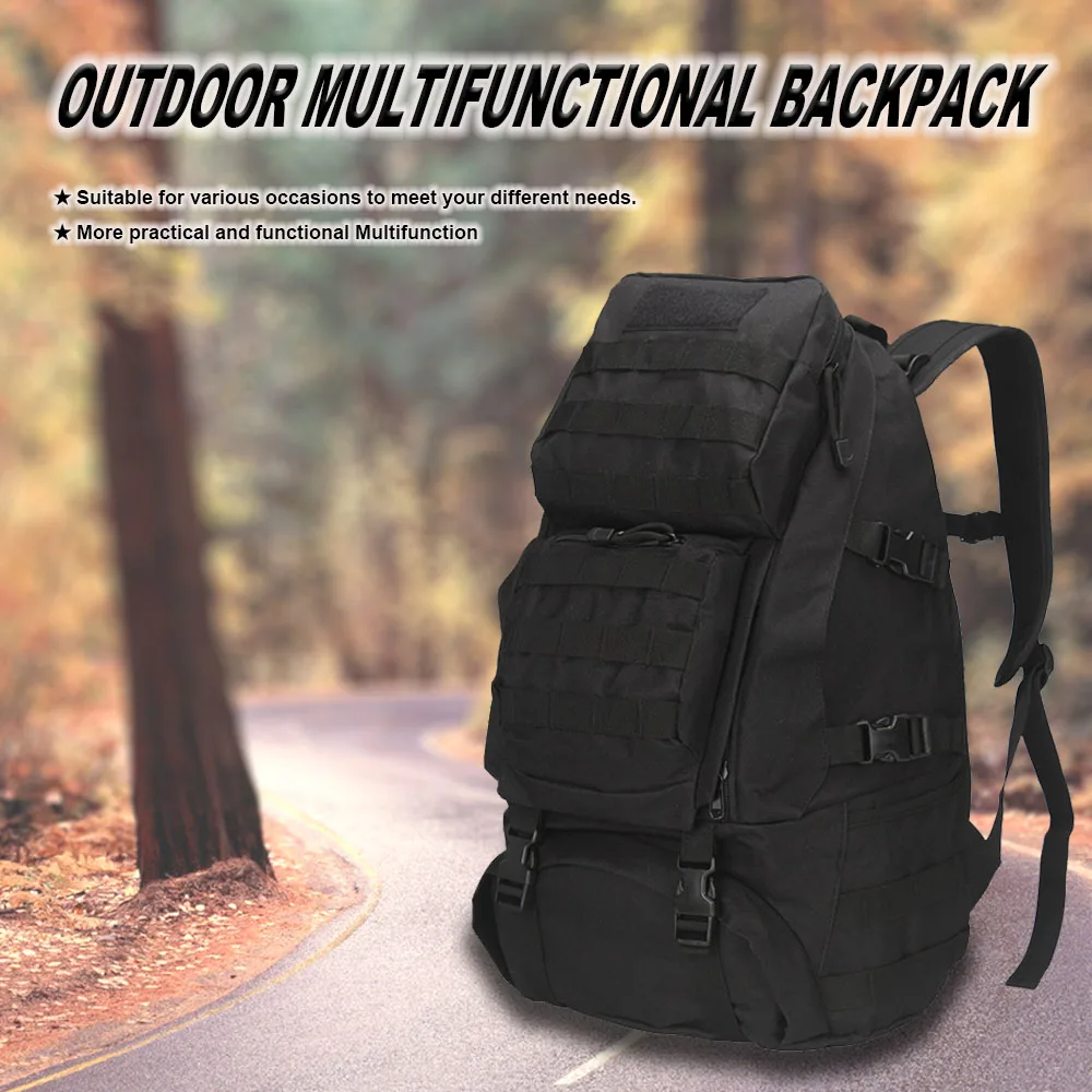 bag 900D encryption Outdoor mountaineering bag camouflage  backpack high-capacity waterproof Tactical multifunction