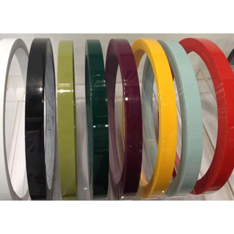 0.4-2.0mm Thick Acrylic Edge Bands Customized Width Edge Tape