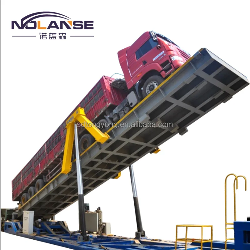 Large Telescopic Hydraulic Cylinder For Unloading Platform Usage