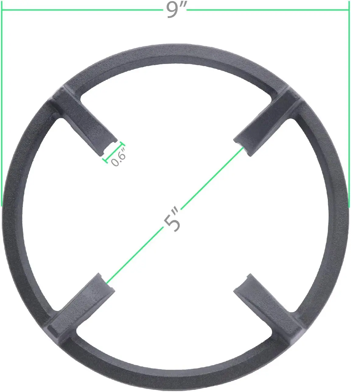 High quality factory price DG94-00939A Enamel Wok Ring Non Slip Cast Support