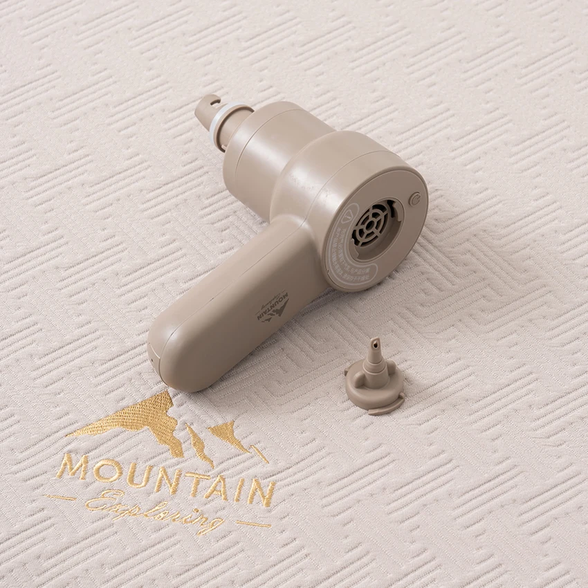 Three-person PVC elastic silk cloud bed brushed air mattress tent Outdoor camping campers make air beds on the floor