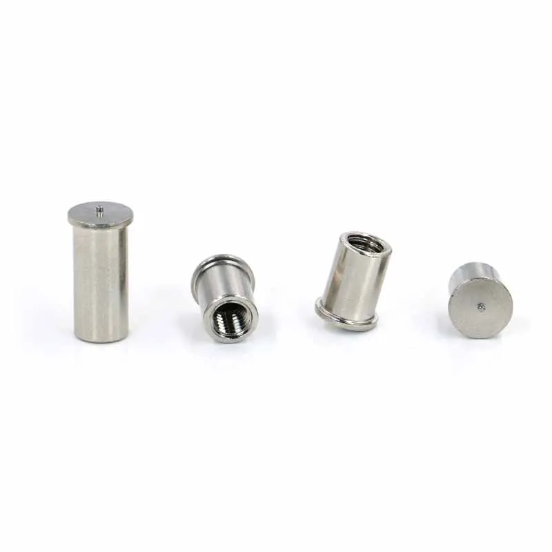 ISO13918 stainless steel  M6 spot weld standoff fasteners