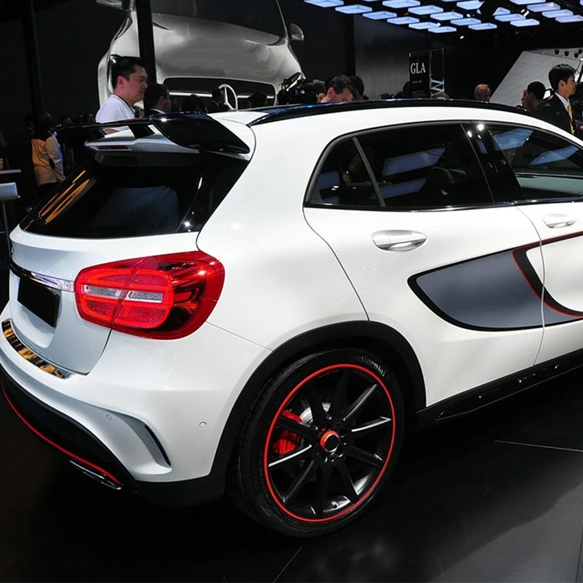 AMP-Z Hot Sales GLA45 Class body kit for Mercedes Benz X156 AMG Spoiler Universal Rear Spoiler 2015 2016 2018 2019