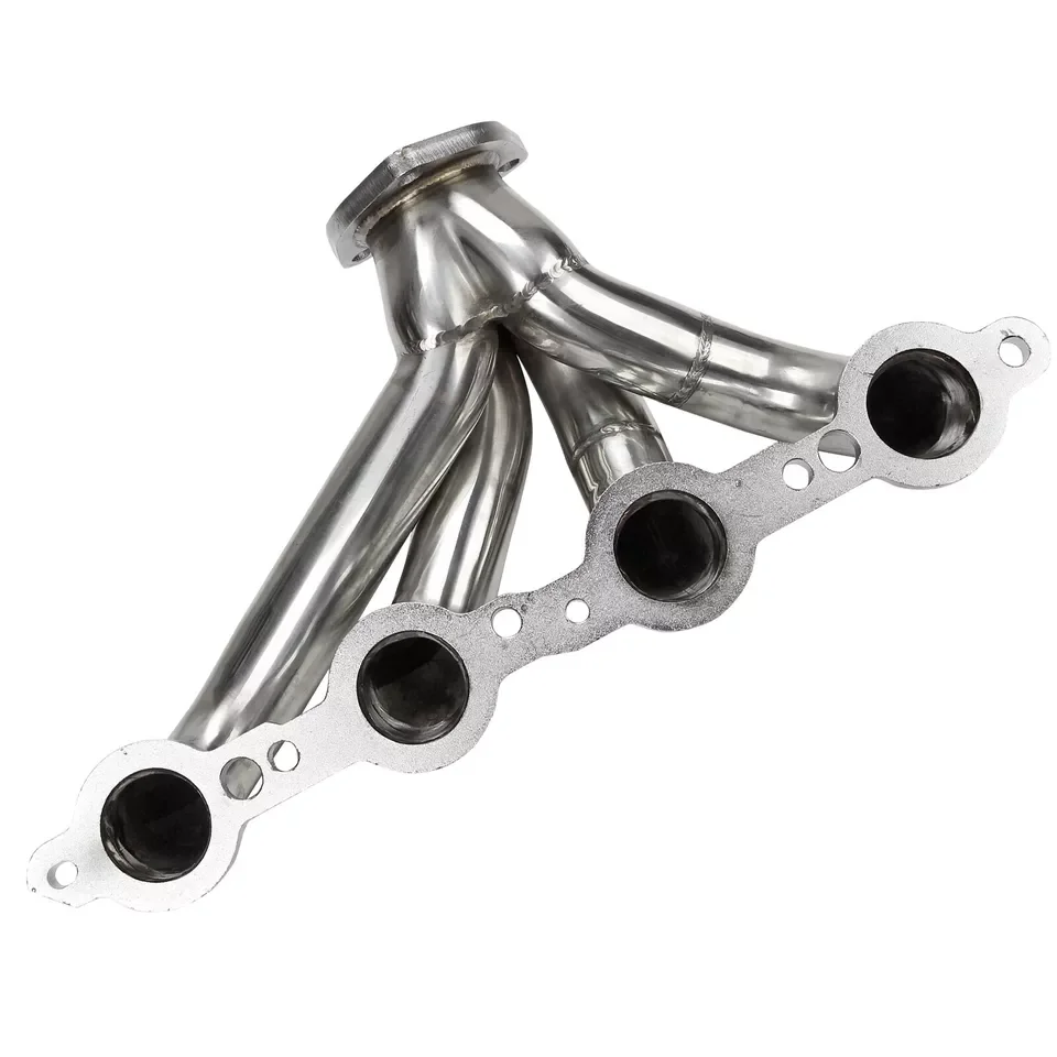For Chevy LS1 LSX SWAP 350 Eng Shorty Stainless Block Hugger Manifold Header Small Block