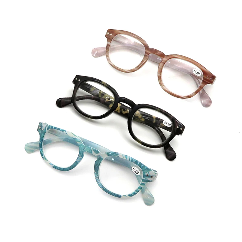 Customize Color Small  Comfortable  Clear Lens Pc Frame Reading Glasses