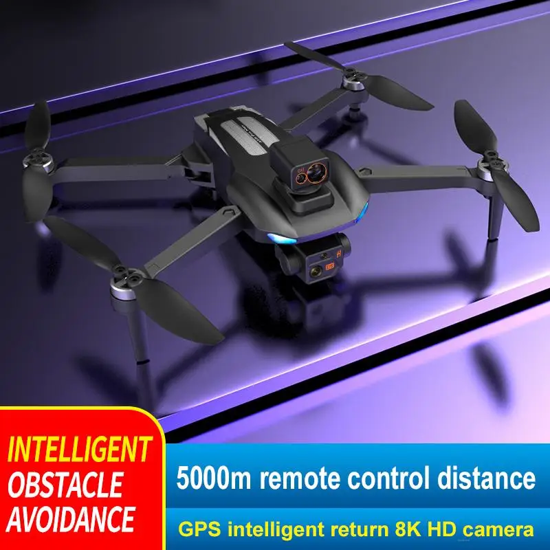 Cheap Price AE8 Pro Max 360 Obstacle Avoidance 5KM Long Range Photography Mini Toy Drone Drones with 8K HD Camera And GPS