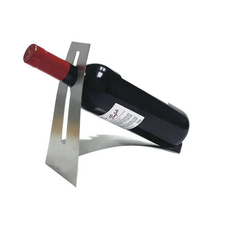 Украшение дома металлическая полка для винных бутылок из нержавеющей стали стеллаж для демонстрации вина L-Shape форме, благодаря чему создается ощущение невесомости с винный держатель для бара аксессуар