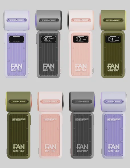 2024 New R&D Portable Handheld Rechargeable Pet Hair Dust Blower High Speed Fan Smart Computer Keyboard Vacuum Cleaner 130000R