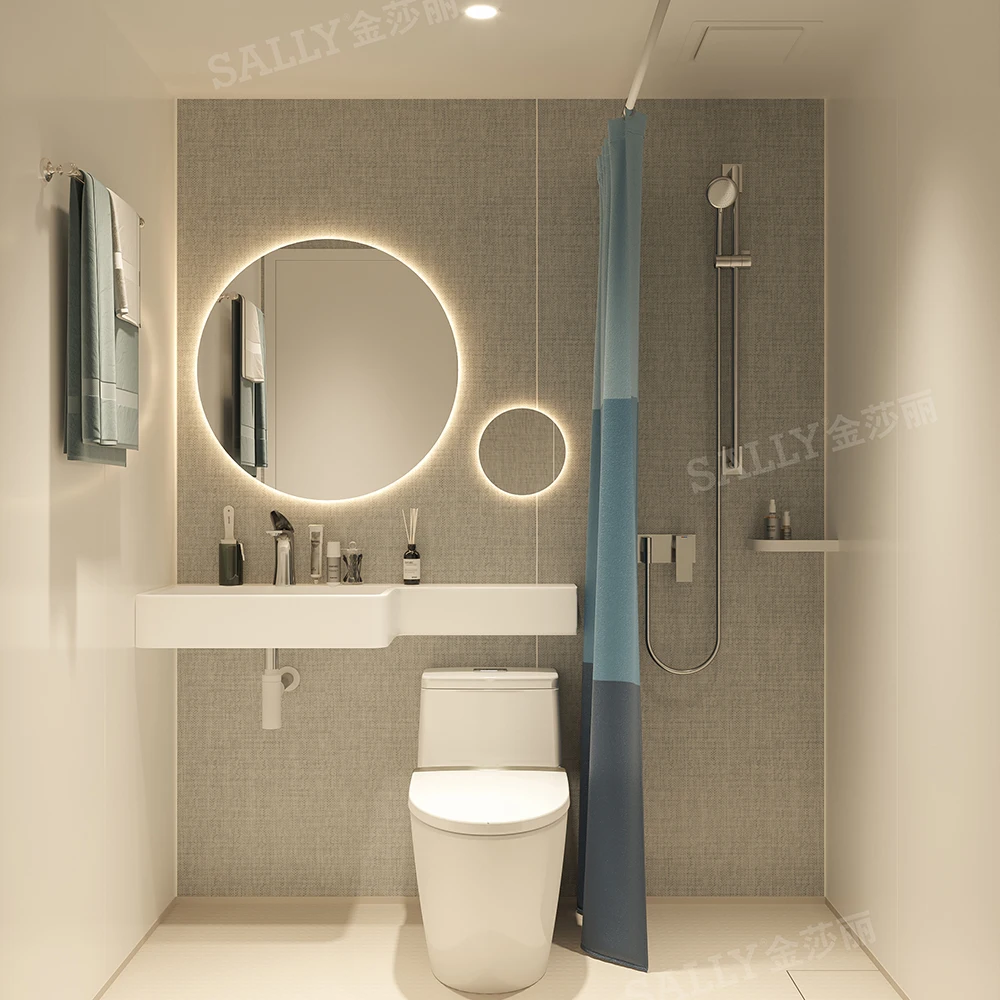 SALLY Factory Bathroom Pods Prefabricated Modular House Container Prefab Modern Modern Houses Bathroom Kitchen Pods Manufacturer
