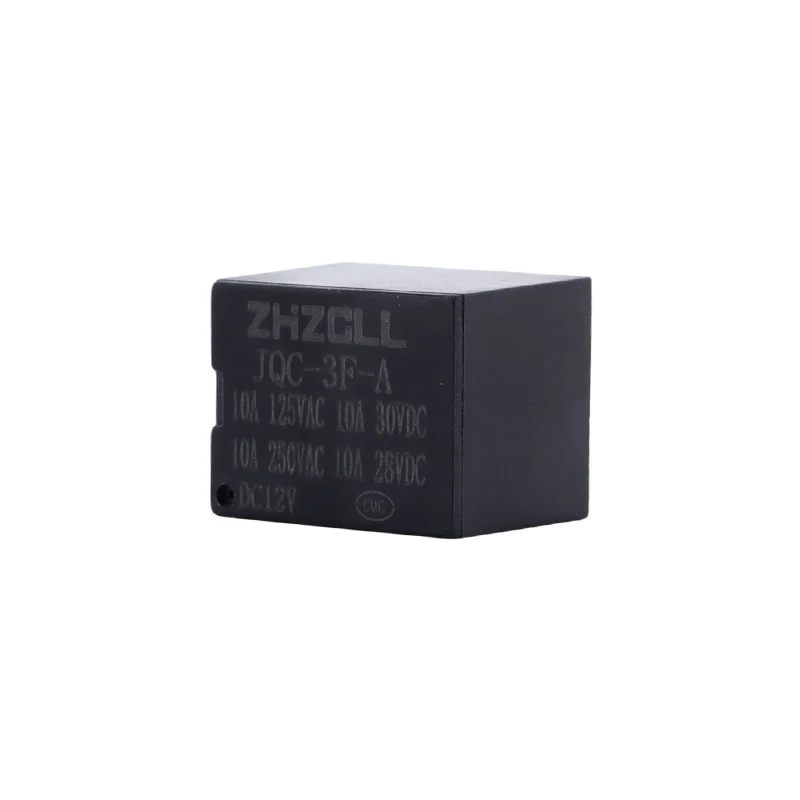 Zhenglin JQC-3F-A 12 volt 5VDC JQC-3F PCB T73 5A 7A 10A 250VAC mini electromagnetic power 24V 4 pin relay