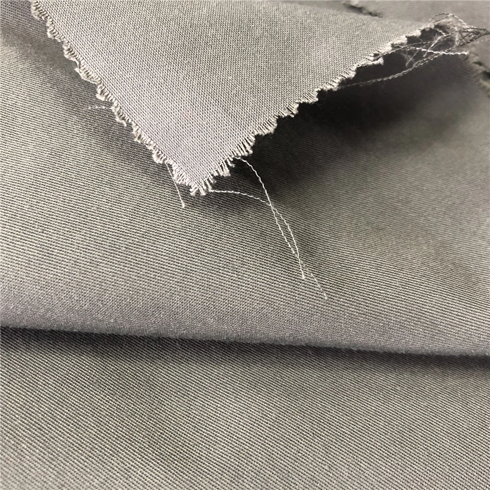 2020 new product 100% bamboo charcoal 175gsm twill woven colth fabric