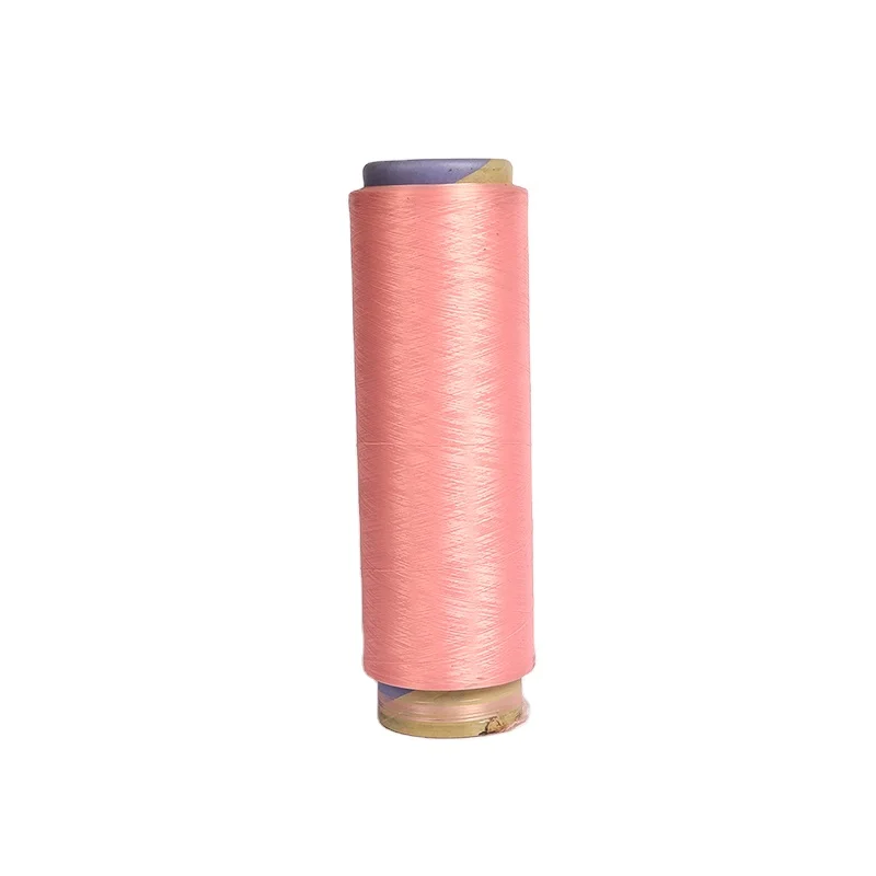 100% polyester 100d/36f polyester thread dyed yarn for overlock thread