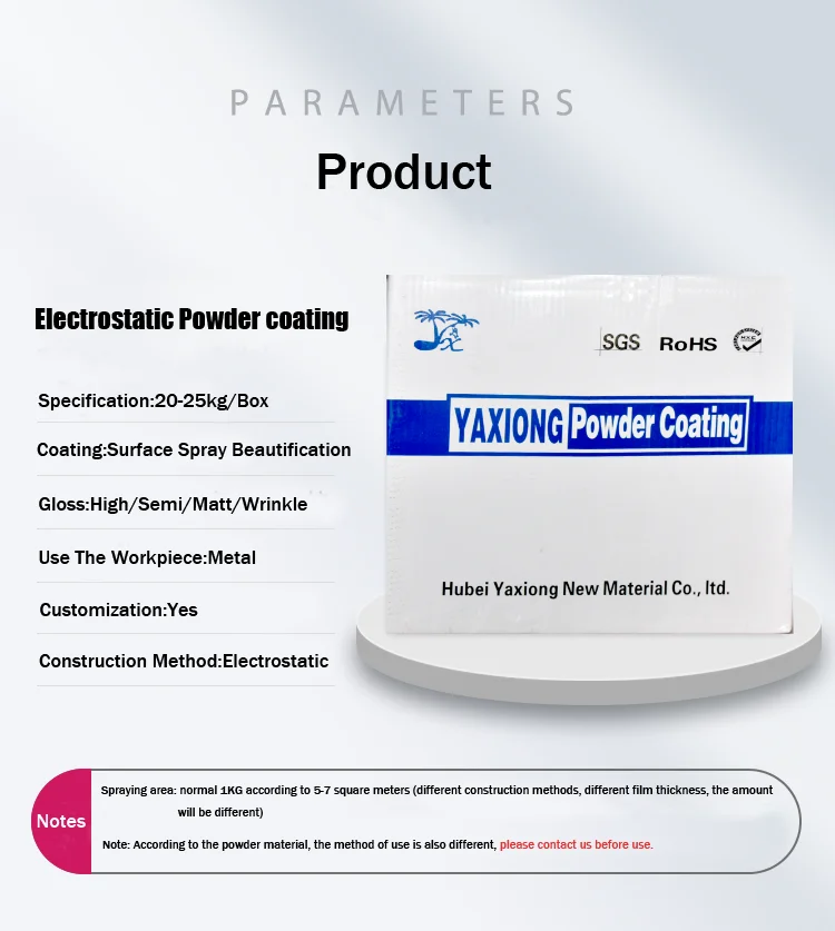 powder coating packing