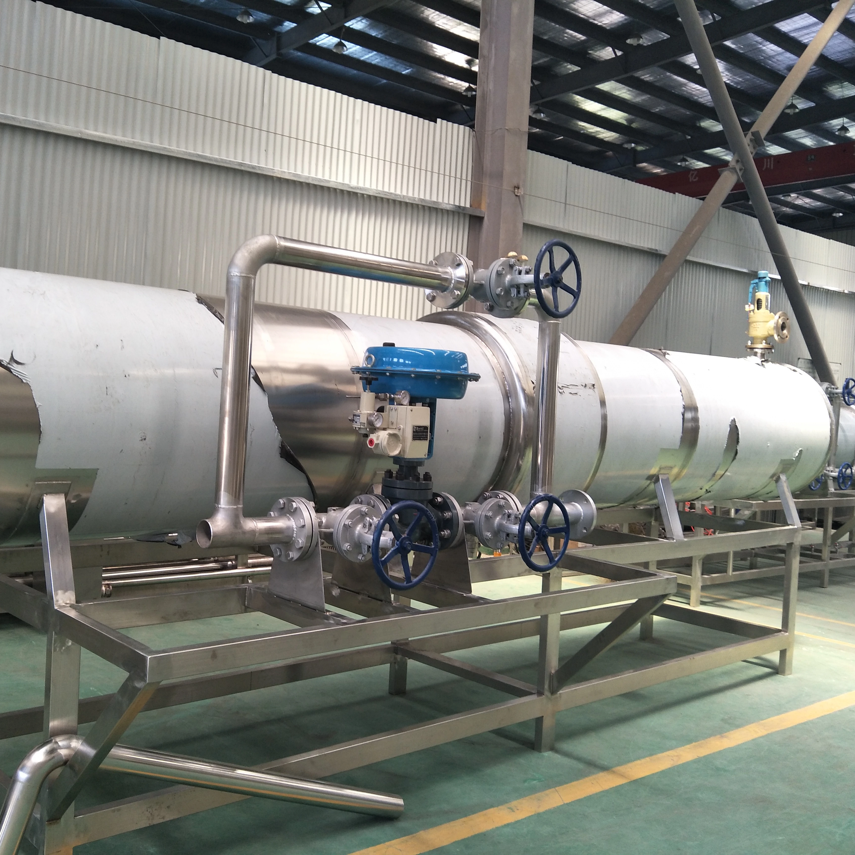 Plastic tube tomato paste processing line starch sugar mixing and filling system machines in high working efficiency