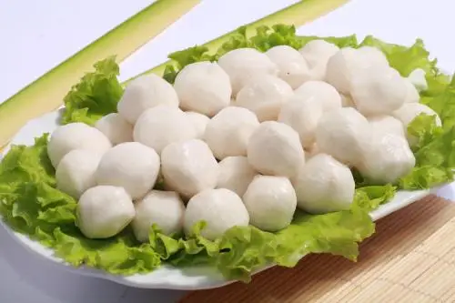  Новый запас свежих замороженных вкусных креветок мячей для