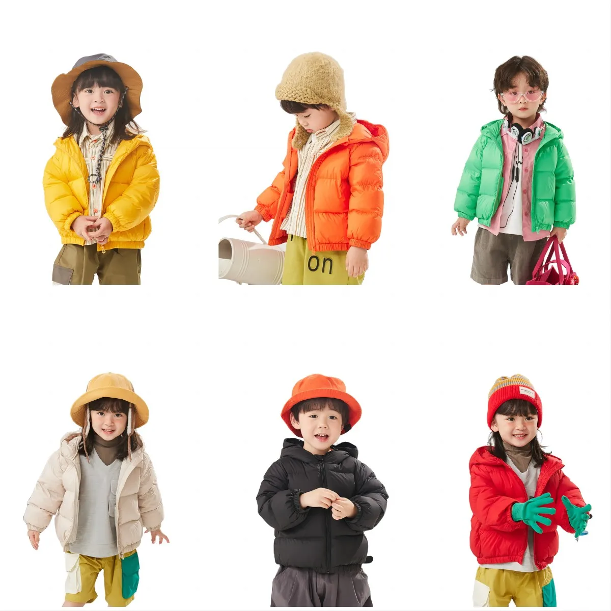 Children Down puffer Goose Jacket Coat Kids Boys And Girls down bubble suit winter outdoor warm children clothes Winter