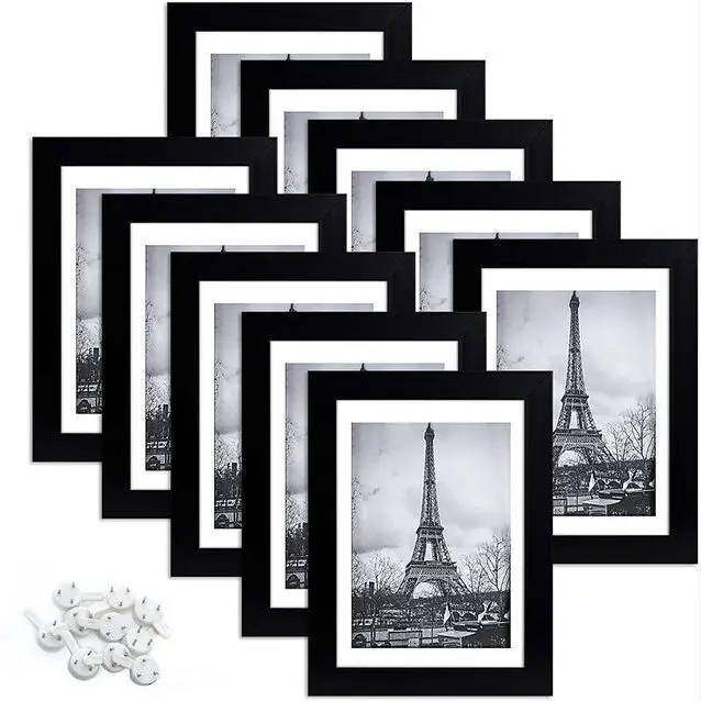 Amazon Top 1 дешевая цена A3 A4 8x10 11x14 12x16 Цифровая печатная деревянная фоторамка цифровая