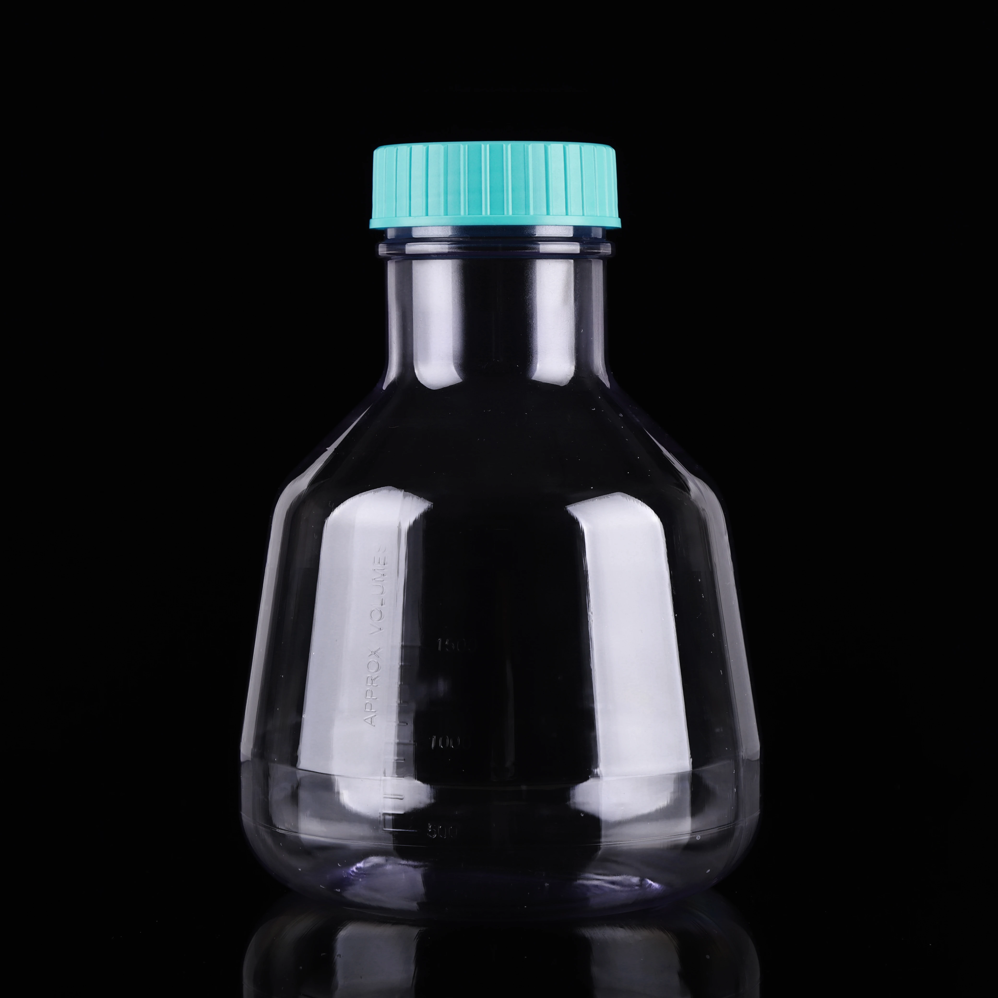 Laboratory Plastic Conical 2L Flask High Efficiency PC Erlenmeyer Flasks
