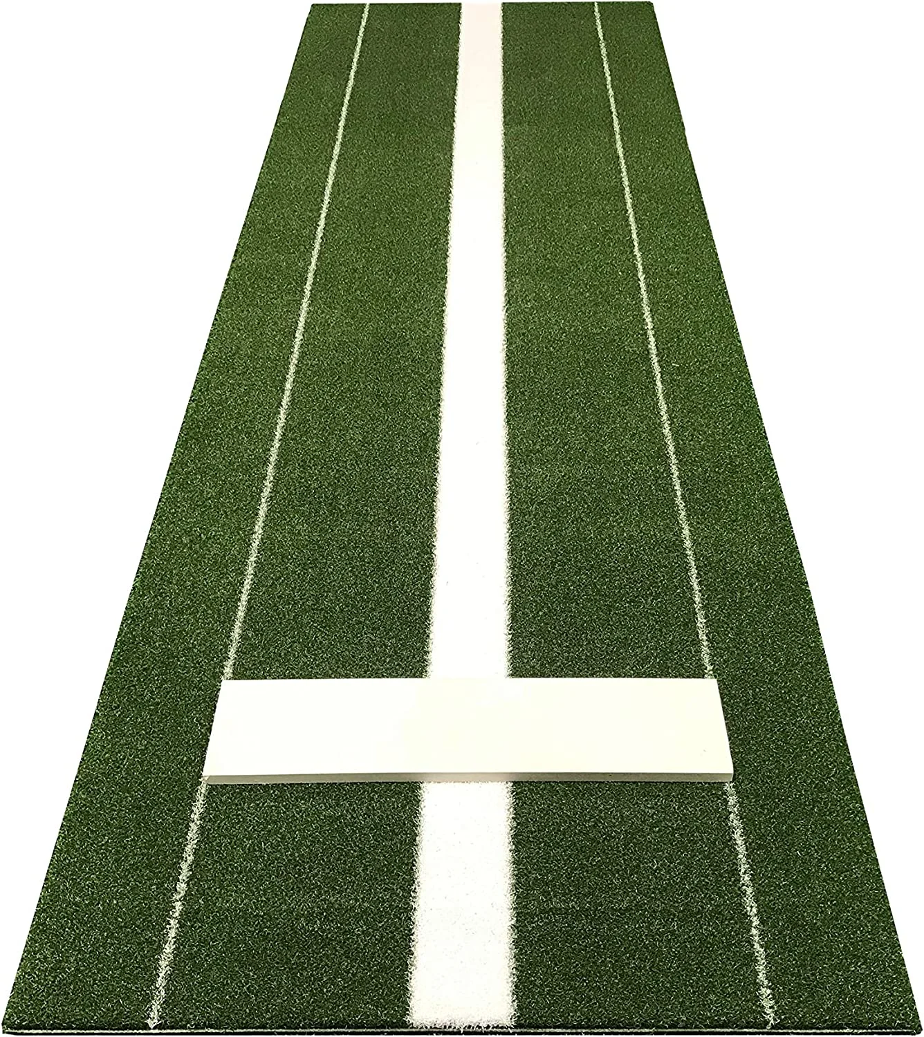 MCG Durable Nonslip Turf Baseball Softball Pitching Practice Mat Customized Softball Pitching Rubber Mat for Indoor Outdoor