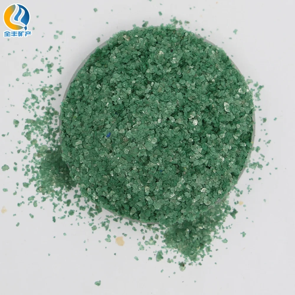 QF factory Muscovite Mica/Mica Powder/40mesh muscovite mica flakes
