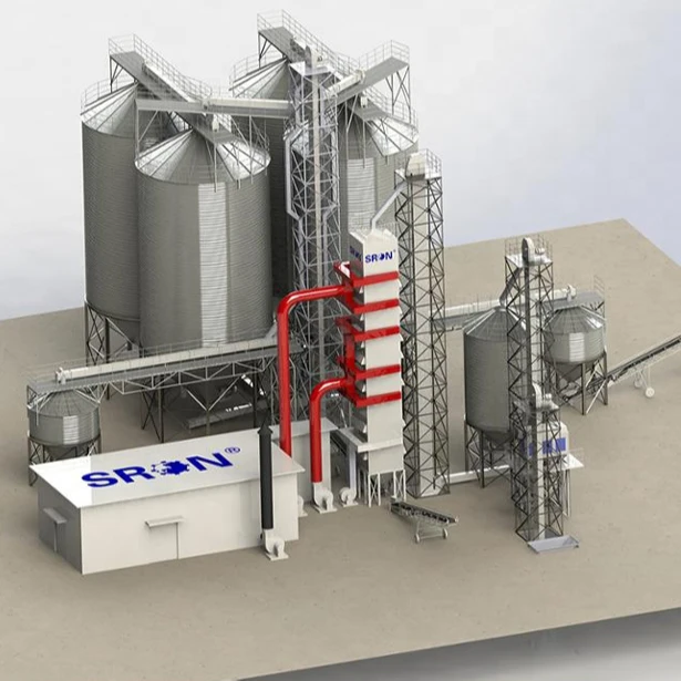 Turn-Key запас силоса для кукурузы пшеницы рисовые риса хранения силоса
