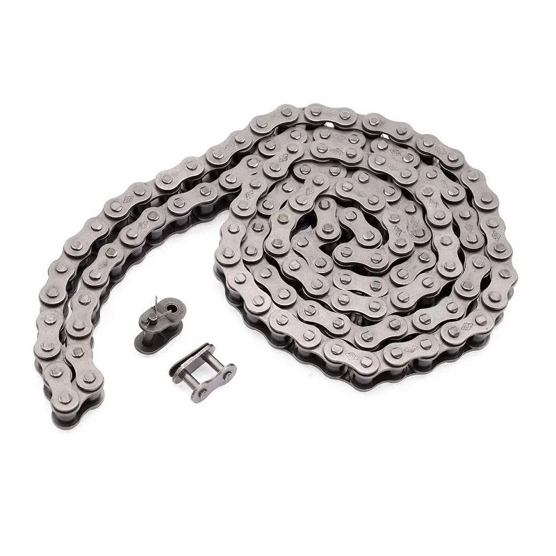 China Factory Wholesale Stainless Steel Precision Simplex Transmission Chain Driving Chains 08a-1