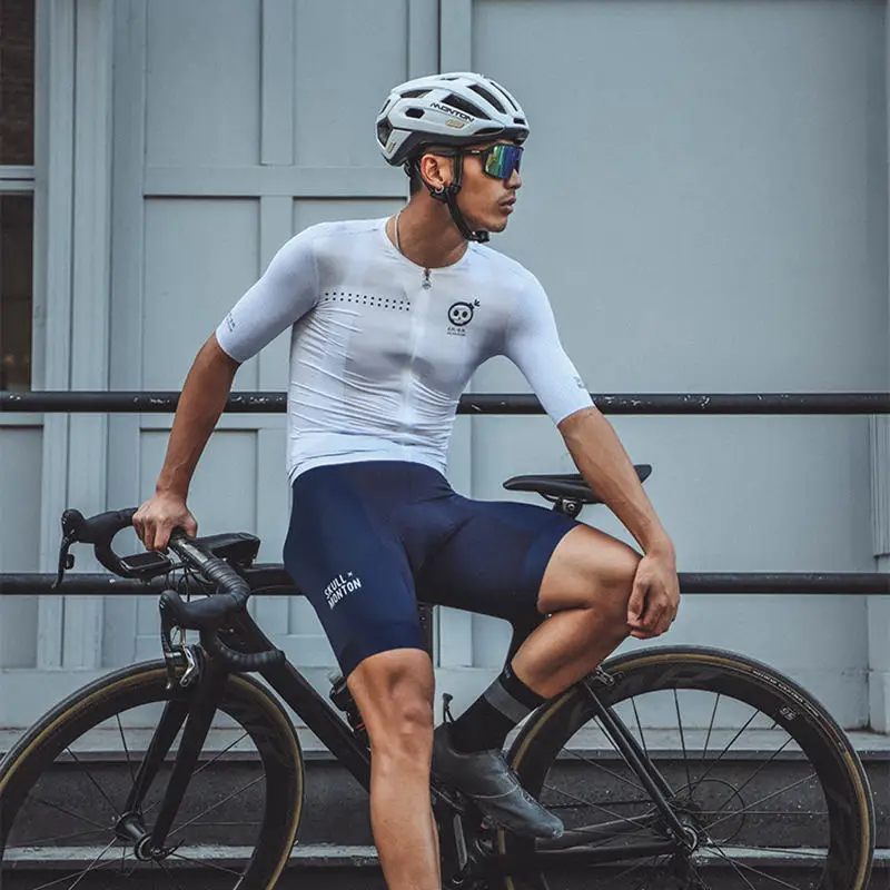 Monton Custom Multicolor Compression Lycra Chamois Padded Bicycle Bike Riding Mens Cycling Bib Shorts