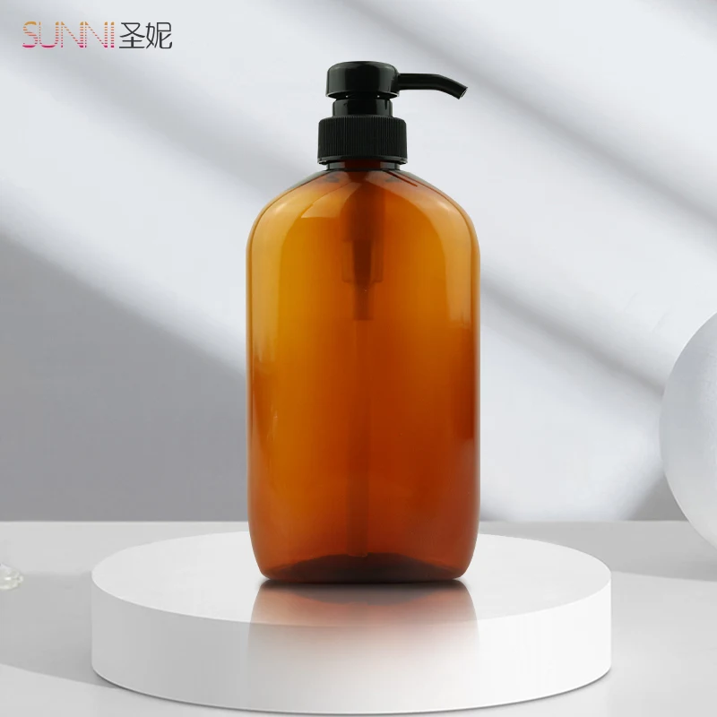 
600 ml Plastic bottle horse oil shampoo for hair conditioner 