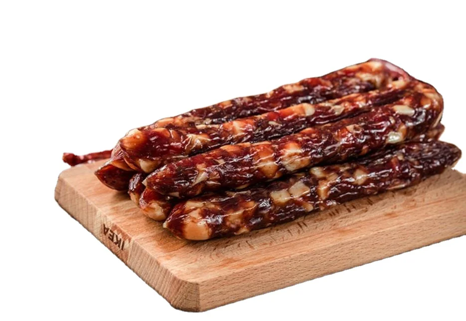 Marinated Sausage Cured Ham Meat Slice To Eat Characteristic Mushrooms Sausage With Vacuum Packed
