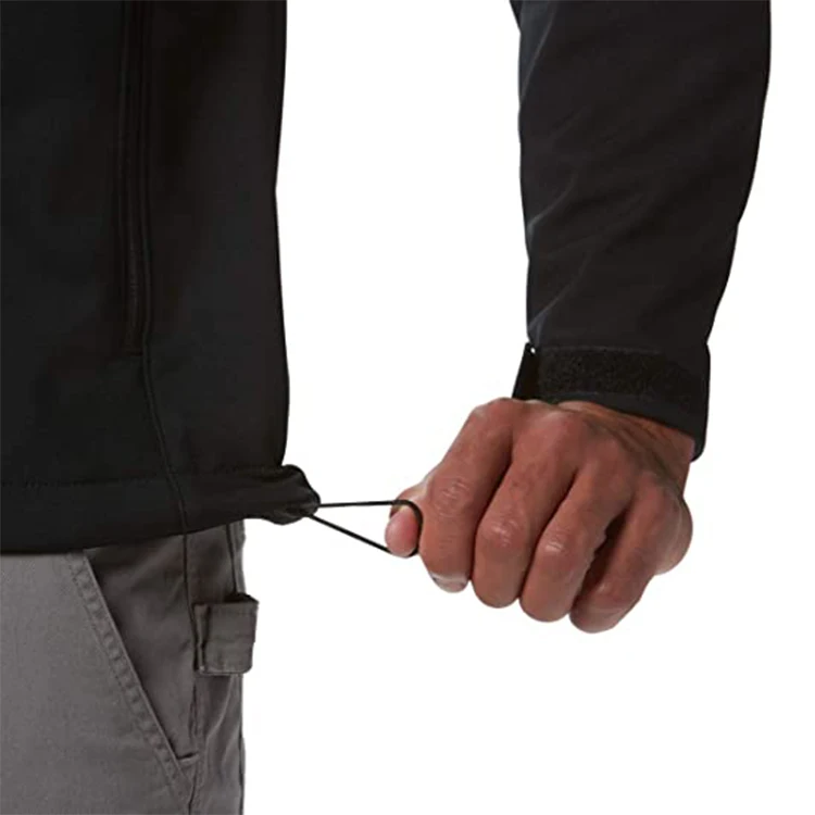 Winter Outdoor Security Guard Softshell Basic Jacket Polar Fleece Lined Waterproof Tactical Hiking Climbing Jacket