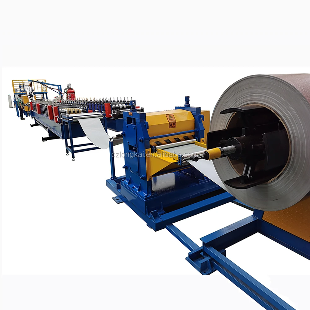 Sandwich Decoration Metal Carved Wall Cladding Production Line