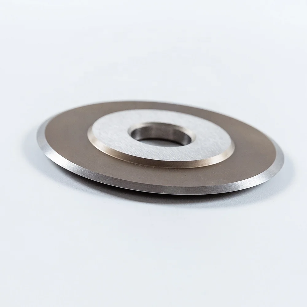 High Precision Hardened Chrome Alloy Fast Cutting Crush Cutter Score Slitter Blade for Paper Foil