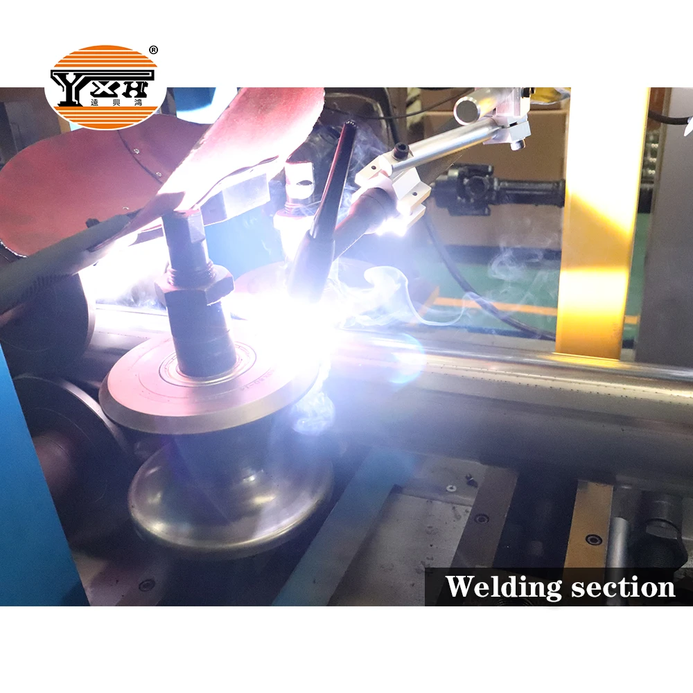 Fully Automatic Stainless Steel Pipe Machinery And Equipment Metal Pipe Forming Large Tube