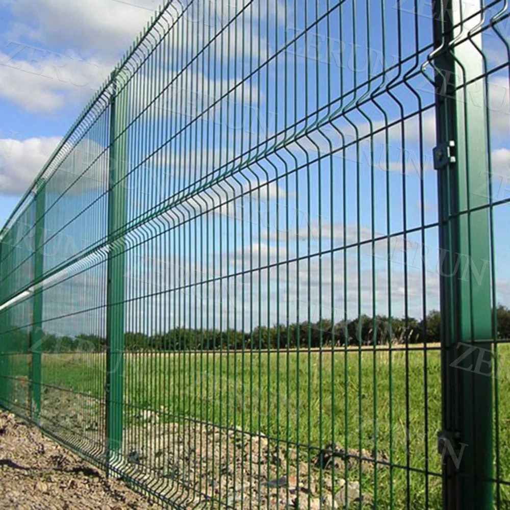 fence wire panel supplier / boundary wall safety wire / 3D Welded Mesh Fence