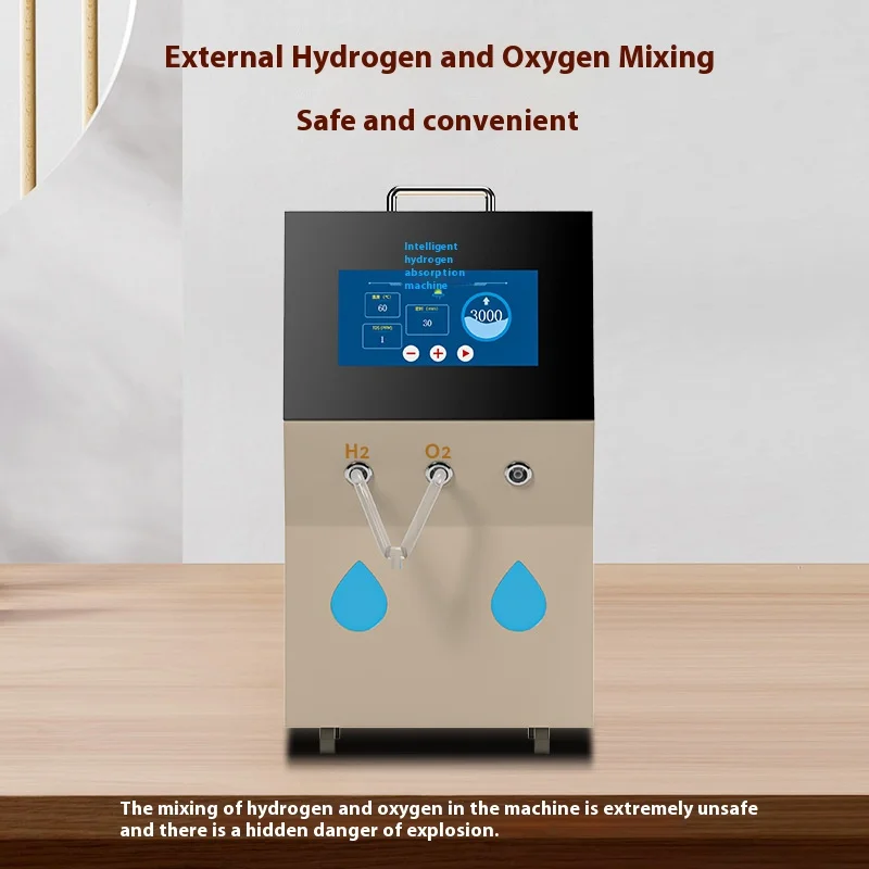 SPE PEM Hydrogen-Oxygen Breathing Inhaler Multi-Functional Hydrogen Inhaler Generator , 900 ml, 3000 ml