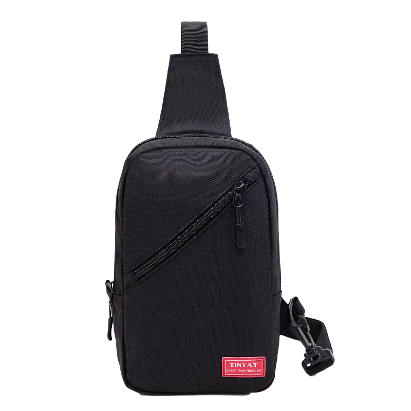 2022 Cheap Simple Chest Sling Bag waist bag Light-Weighted Crossbody bag for Men to Travel Hiking Daypack