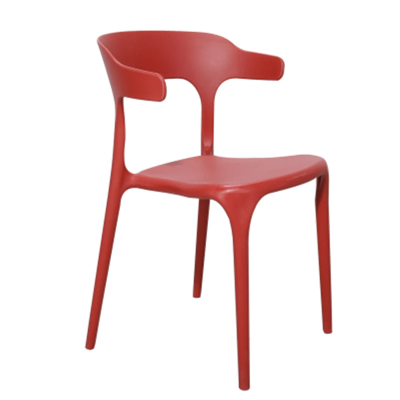 Free Sample Colored Pp Modern Cheap Seat Heavy Duty Stackable Ergonom Plastic Chair