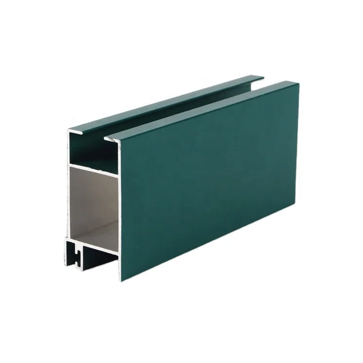 
China supplier Gold apple aluminium 6063 t6 anodized aluminum profile aluminium folding window 