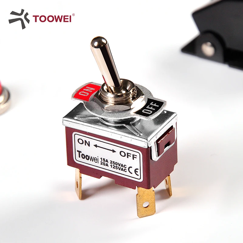 DPST ON-OFF QC TERMINAL Toggle Switch