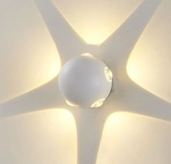 
morden lamps 10w indoor outdoor round waterproof bedside lamp wall 