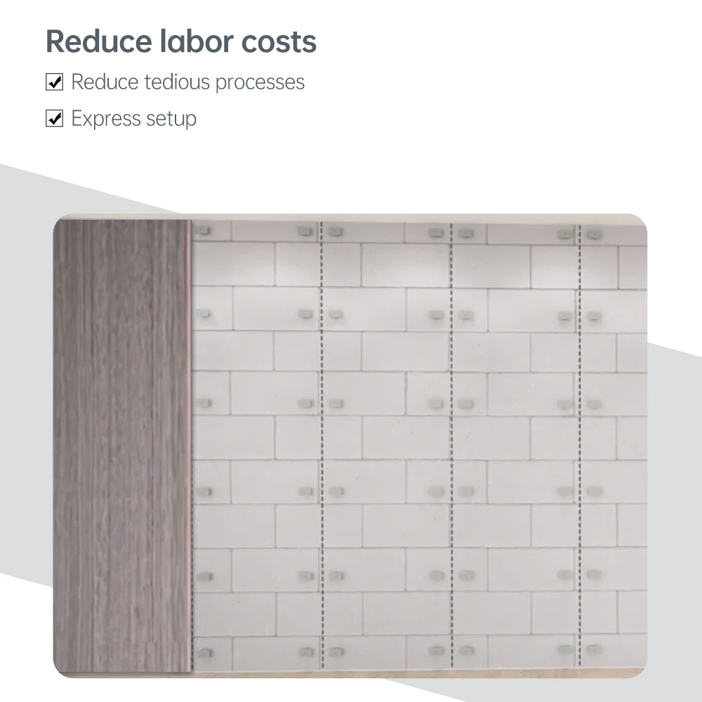 Easy Wall Mounted Hook Picture Frame Fixing Fastener Hanger Brackets With Mounting Screws For Veneer Panel  or Wooden Board